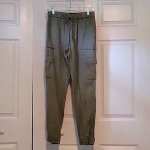 Nicole Miller linen cargo pants sz XS. Never worn